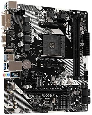 ASRock Motherboard B450M-HDV R4.0 AM4 ASRock Motherboard B450M-HDV R4.0 AM4
